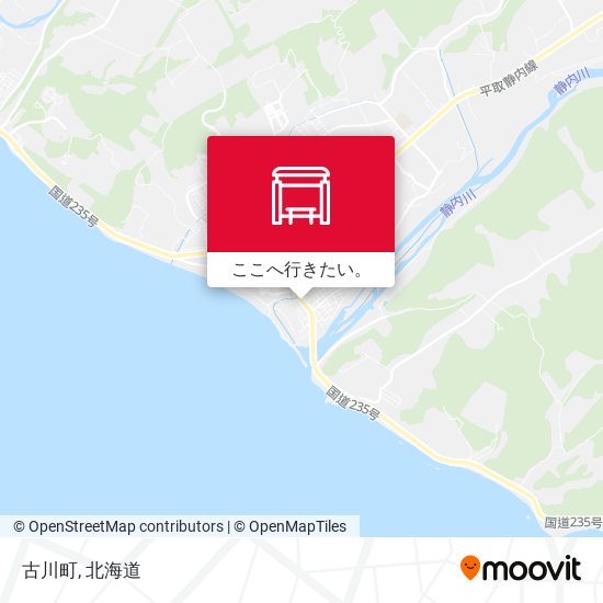 古川町地図