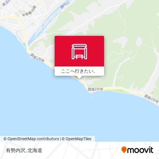 有勢内沢地図