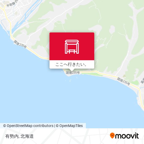 有勢内地図