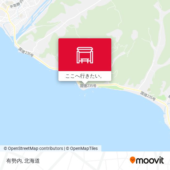 有勢内地図