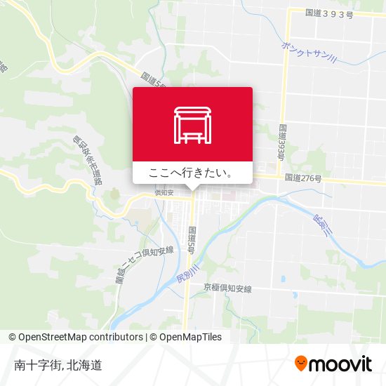南十字街地図