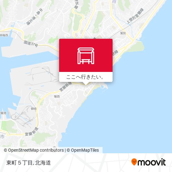 東町５丁目地図