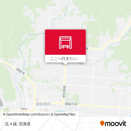 北４線地図