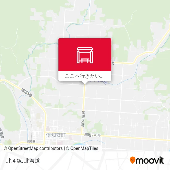 北４線地図