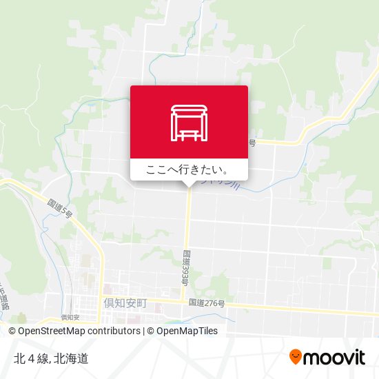 北４線地図