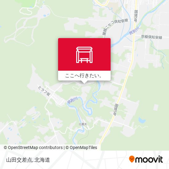 山田交差点地図
