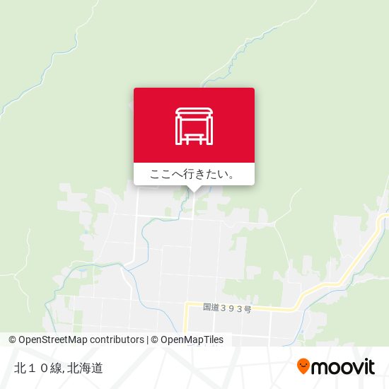 北１０線地図