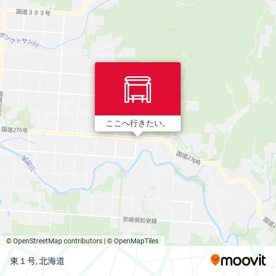 東１号地図