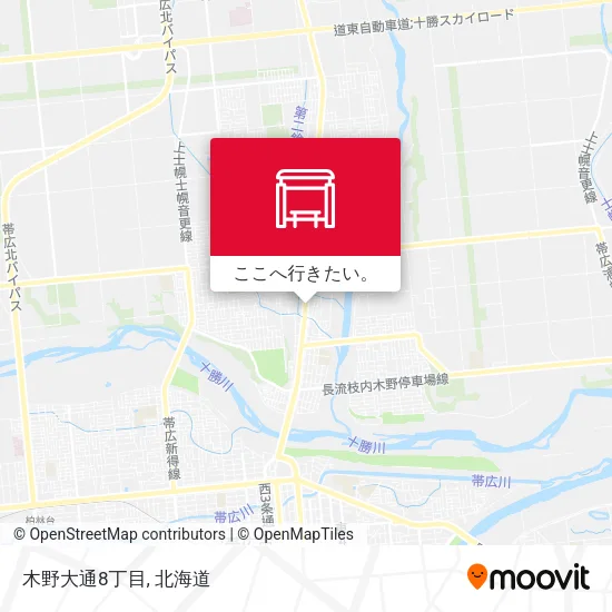 木野大通8丁目地図