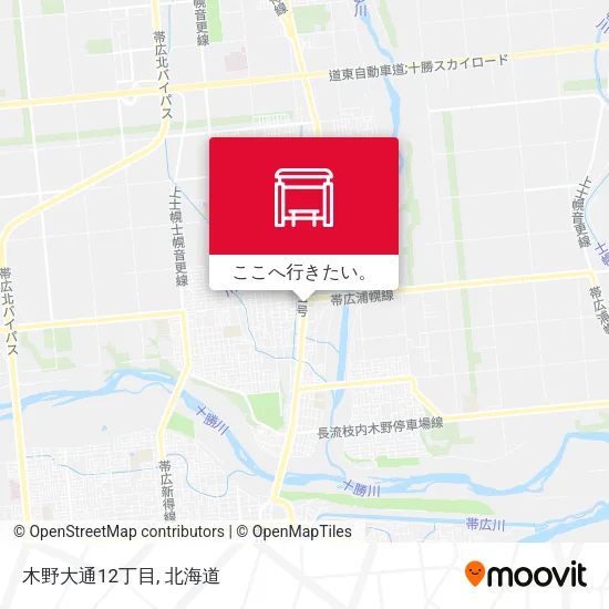 木野大通12丁目地図