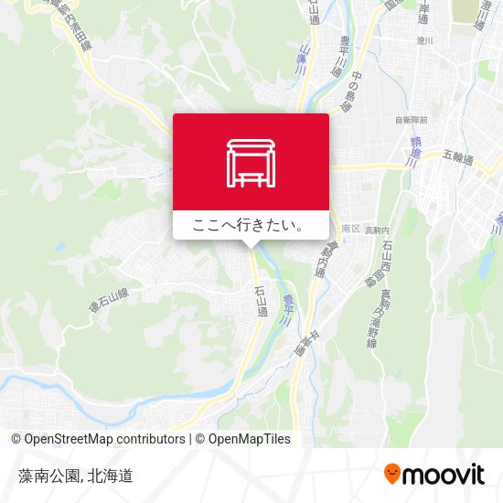 藻南公園地図