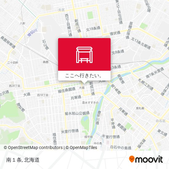南１条地図