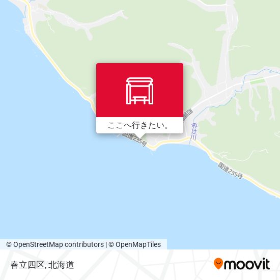 春立四区地図