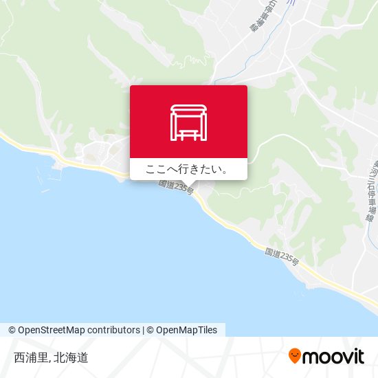 西浦里地図