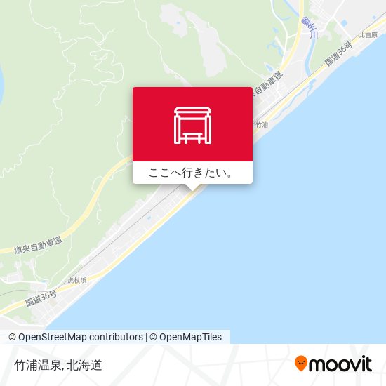竹浦温泉地図