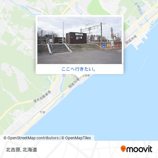 北吉原地図