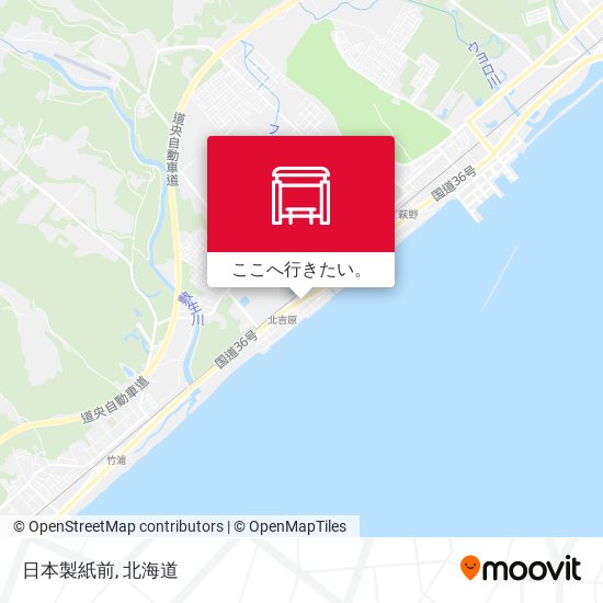 日本製紙前地図