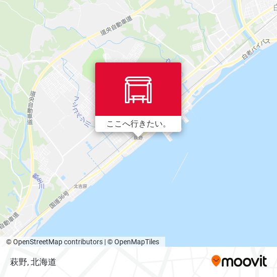 萩野地図