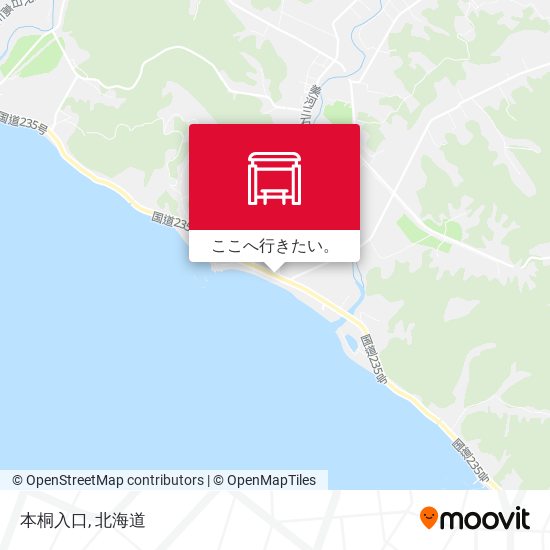 本桐入口地図