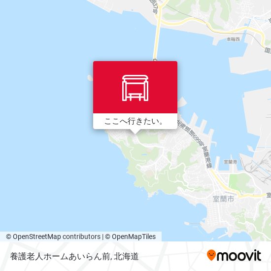 養護老人ホームあいらん前地図