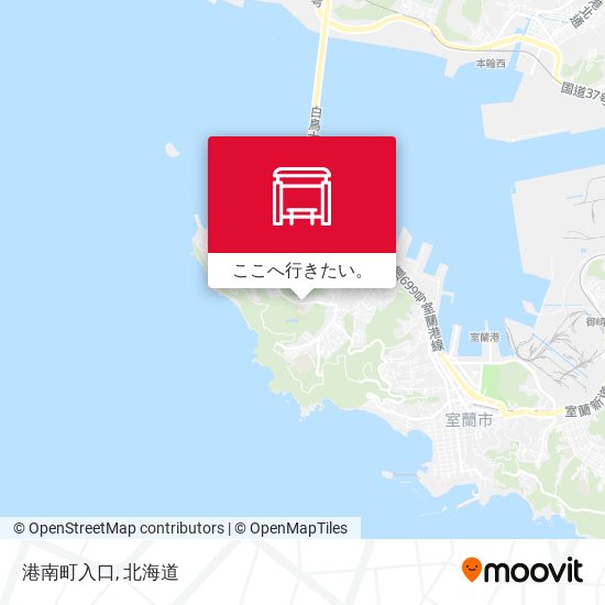 港南町入口地図