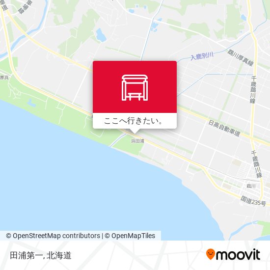 田浦第一地図