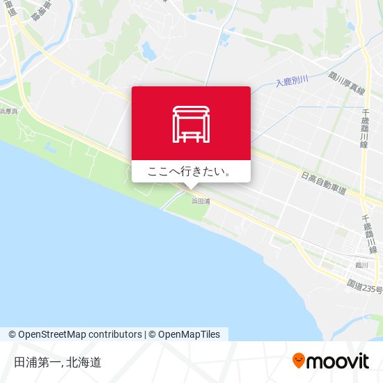 田浦第一地図