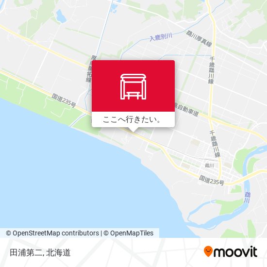 田浦第二地図