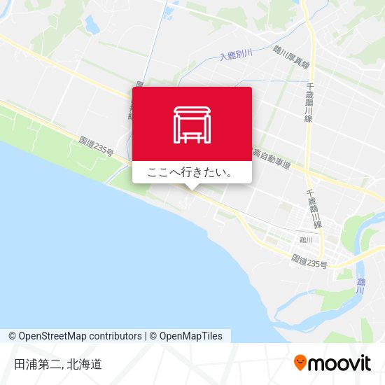 田浦第二地図
