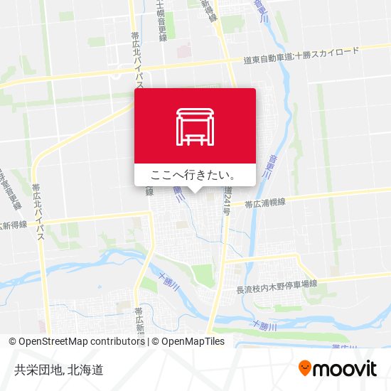 共栄団地地図