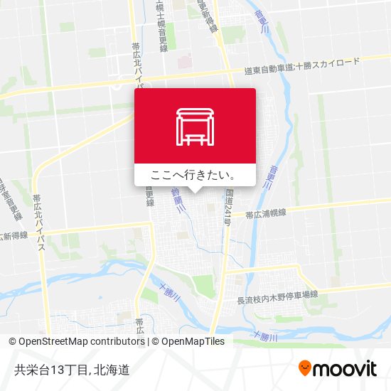 共栄台13丁目地図