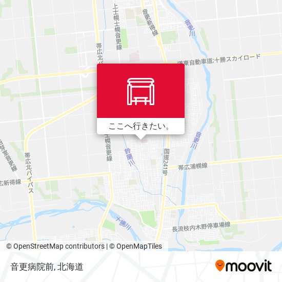 音更病院前地図