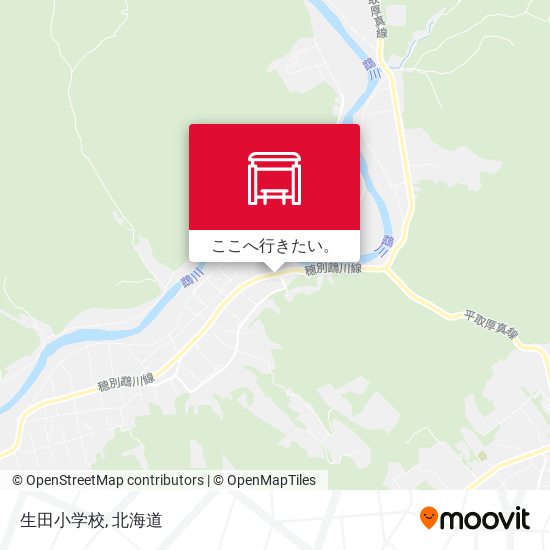 生田小学校地図