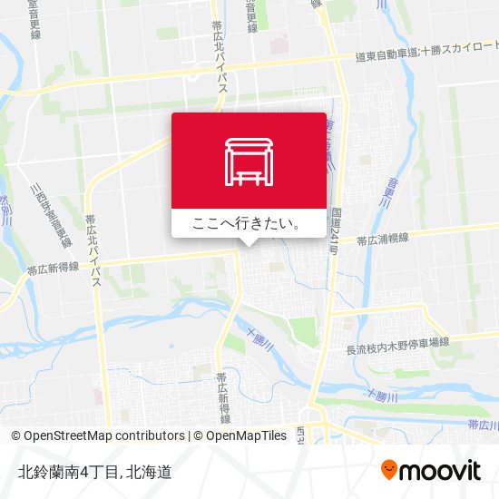 北鈴蘭南4丁目地図