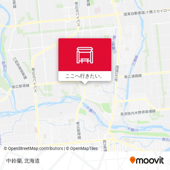 中鈴蘭地図