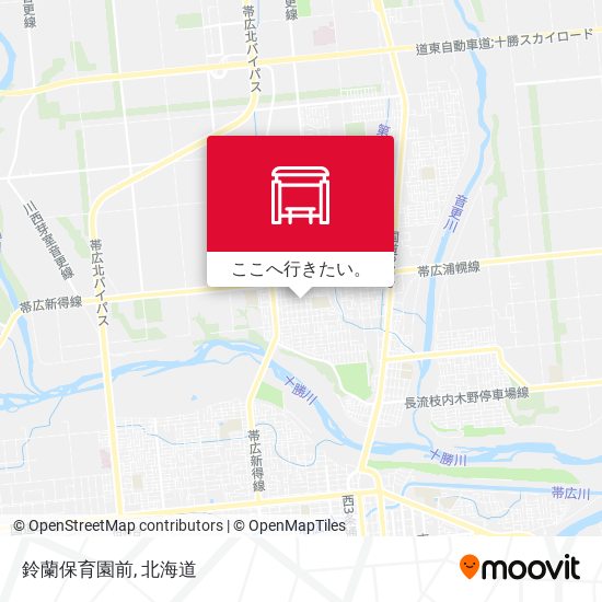 鈴蘭保育園前地図