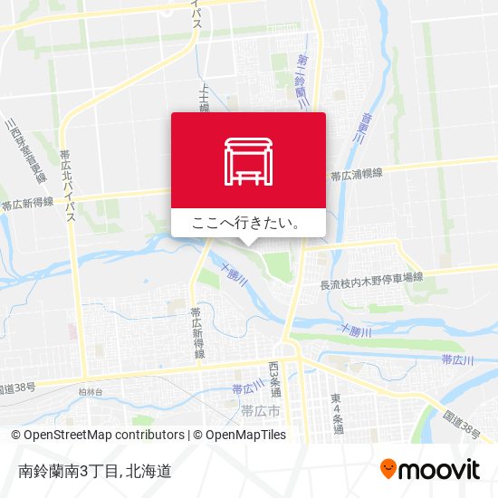 南鈴蘭南3丁目地図