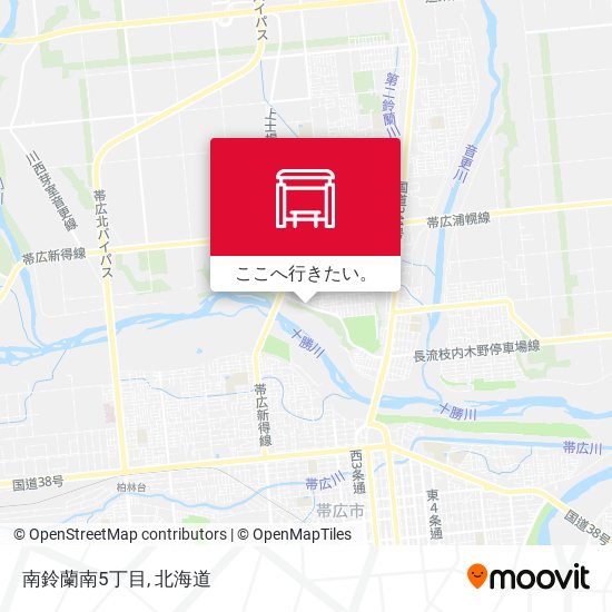 南鈴蘭南5丁目地図