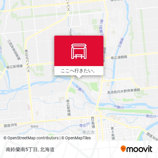 南鈴蘭南5丁目地図