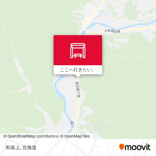 和泉上地図