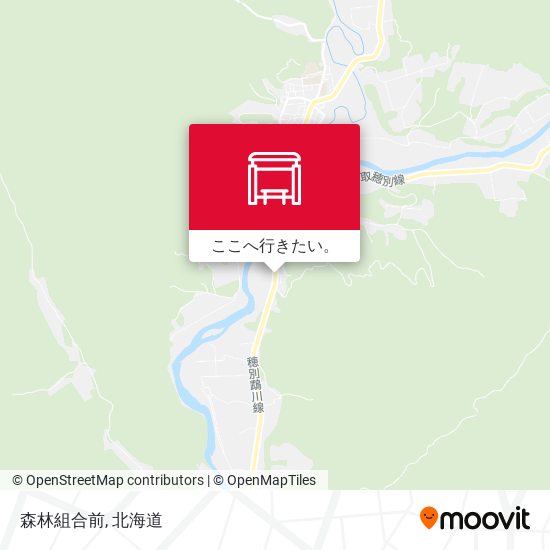 森林組合前地図