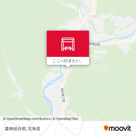 森林組合前地図