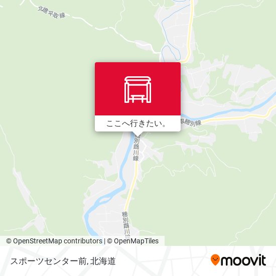 スポーツセンター前地図