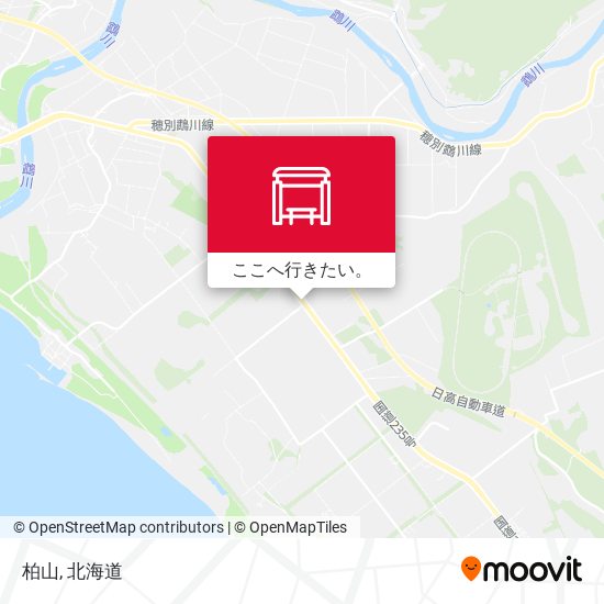 柏山地図