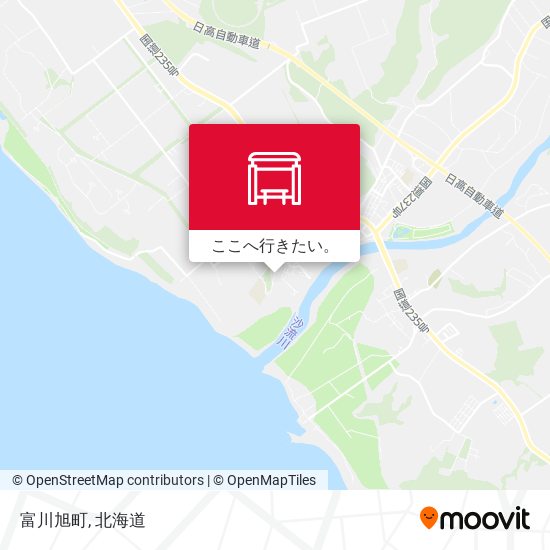 富川旭町地図