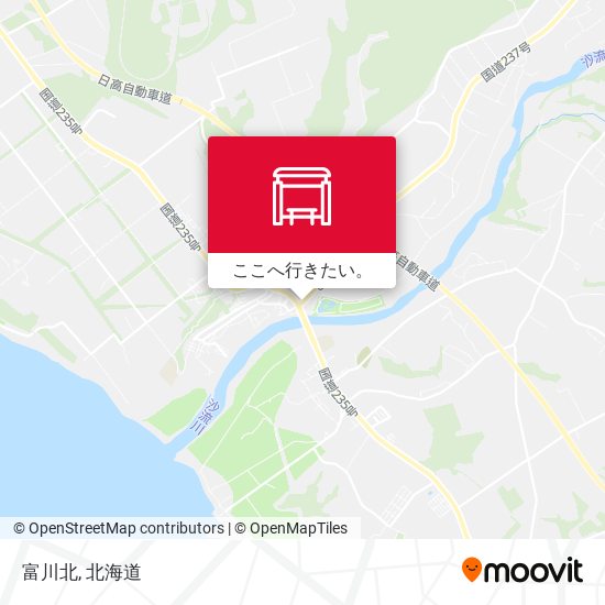 富川北地図