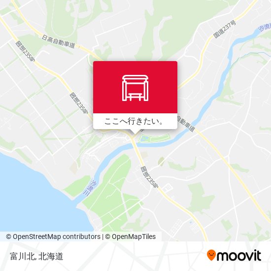 富川北地図