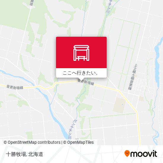 十勝牧場地図
