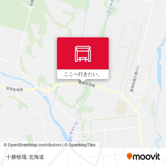 十勝牧場地図