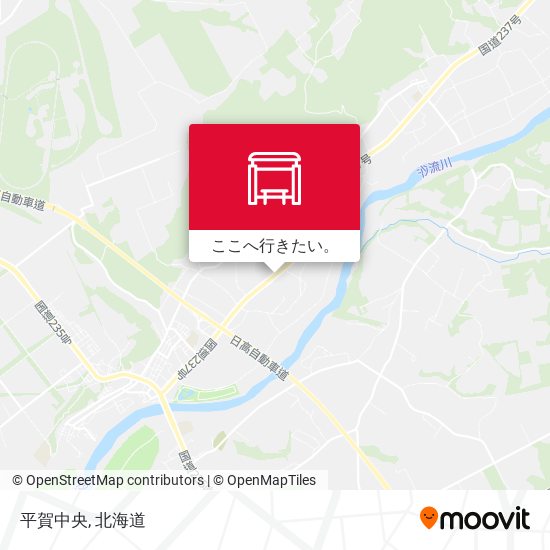 平賀中央地図